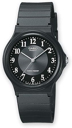 Casio Collection MQ-24-1B3LLEF, Reloj para Hombre, Negro