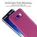 Humixx Samsung Galaxy S8 Case Anti-slip Slim Fit for Wireless Charging Anti-scratch Galaxy S8 Protective Case Matte Finish Coating Ultra Thin for Galaxy S8 (Multi Color Series-Purple)