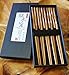 10 (5 pairs) Elegant Twist Bamboo Chopsticks