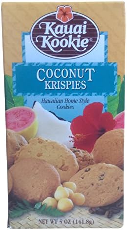 Hawaii Kauai Kookie Coconut Crispies 5 Oz