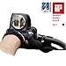 Yopoon Bicycle Wrist Mirror for Safety Rear View, Adjustable Bike Mirror Combined with Half Finger Gloves for Cyclists Mountain Road Riding Cycling Accessories