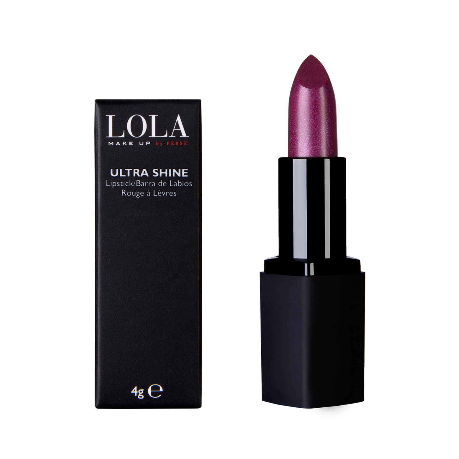 Lola Make Up by Perse Ultra Shine Lipstick – High-Shine Lipcolor With Moisturizing Creamy Formula, Infused With Vitamins A, C & E, Vegan Formula – 035-Berry Crush