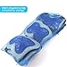 PAMASE Knee Elbow Wrist Protective Pads for Kids - Sports Safety Pads Set for Rollerblade, Cycling, Skateboard- Blue M