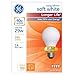 GE Lighting White 70287 Soft Long Life 29 (40-watt Replacement), 390-Lumen A19 Light Bulb with Medium Base, 4-pack, 4 Count (Pack of 1)