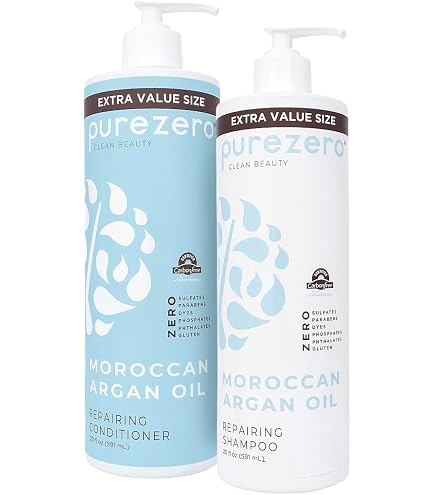 Amazon.com : PureZero Coconut Oil Hydrating Silicone Free Shampoo