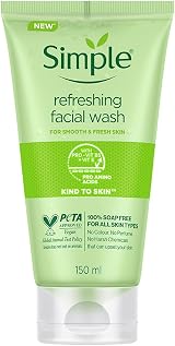 Simple Kind To Skin Refreshing Facial Wash Gel 150 ml