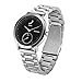 Balerion-Adjustable Solid Stainless Steel Band with Durable Folding Clasp for Withings Steel HR 40mm Verison-Steel Silver 40MM