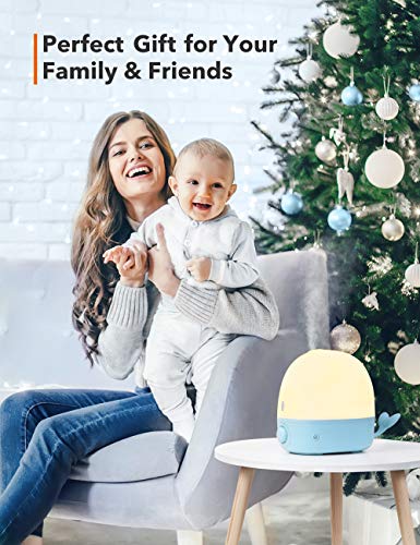 TaoTronics Humidifiers for Bedroom, 2.5L Cool Mist Humidifiers for Babies, BPA-Free Essential Oil Di - //coolthings.us