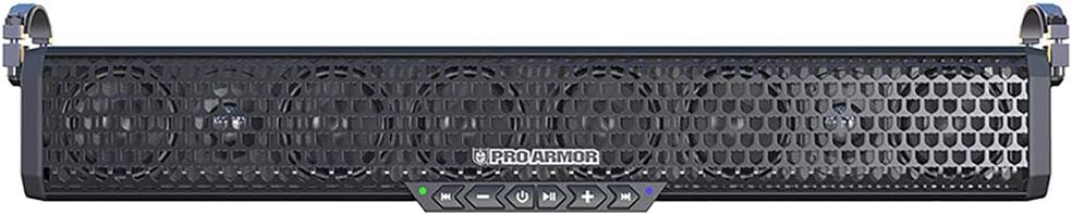 pro armor 4 speaker bluetooth sound bar system