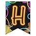 Glow Party Jointed Banners, Glow Decorations, Birthday Party Supplies