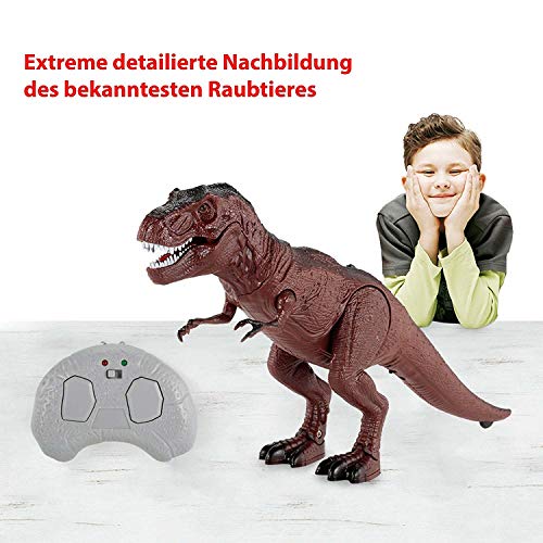 HSP Himoto RC Ferngesteuerter T-Rex Dino Dinosaurier Tyrannosaurus für Kinder mit Sound und Gehfunktion, Komplett-Set… – Bild 6