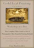 Gold Leaf Printing on Vellum