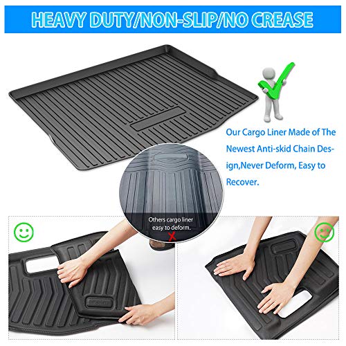 KUST Custom Cargo Mat for 2020 2021 2022 Ford Escape Hybrid & NoHybrid