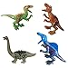 MUMBABYTOYS 8pcs Color Dinosaur DIY Assembly Building Blocks Toys,Dinosaur Figures Bricks Toys for Boys Girls Birthday