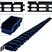 Stalwart Wall Mounted Parts Rack 20 Bins, Blue, Model: 75-99641