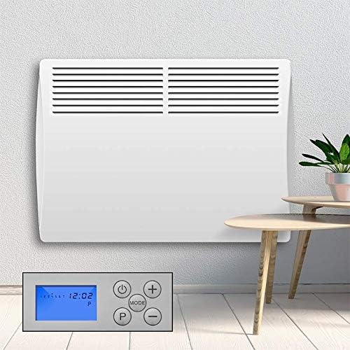 Devola Electric Panel Heater 1kW LOT 20 Compliant Energy Efficient. Fully Programmable Digital