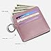 Nico Louise Cat Ear Leather Coin Purses Women Key Chain Credit Card Holders Girls Wallet (Black)