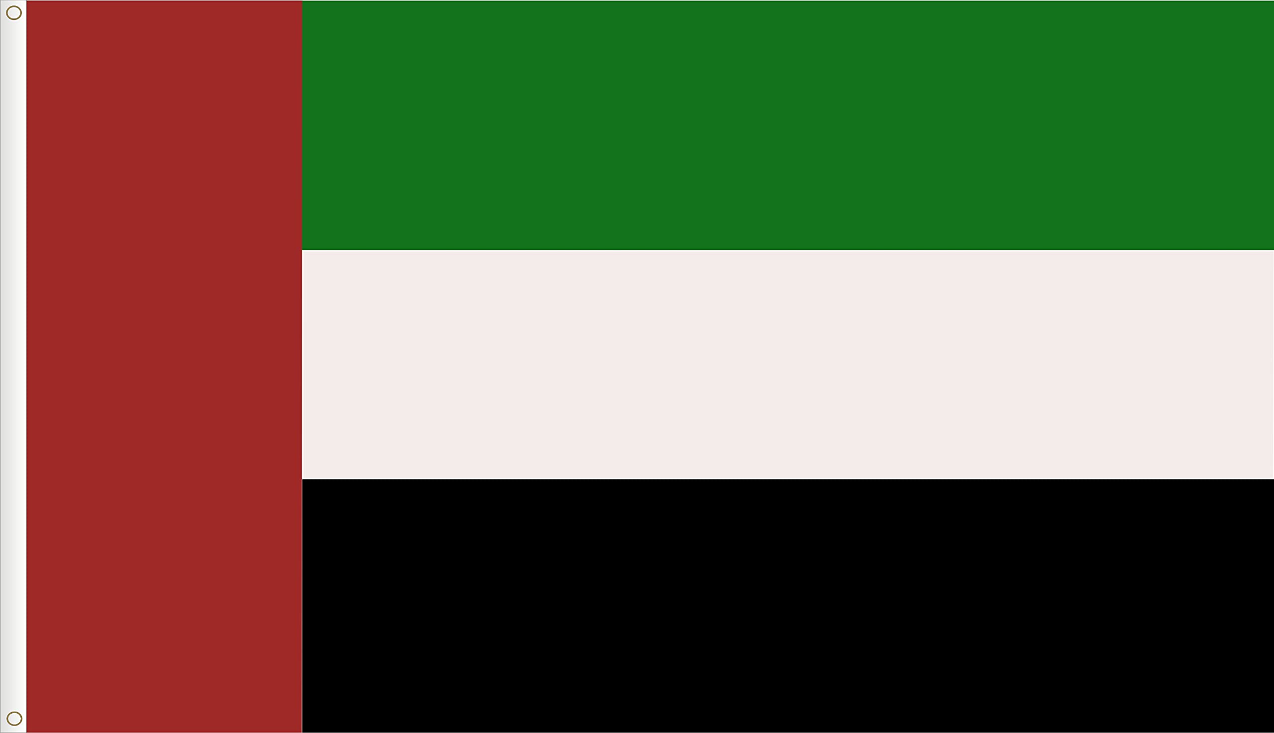 UAE Flag - Standard Satin Quality - Large Size 150 x 90