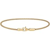 Daniel Wellington Tide Mesh Bracelet - Premium 316L Stainless Steel Cable Bracelet for Women and Men, Stackable, Lobster Clasp