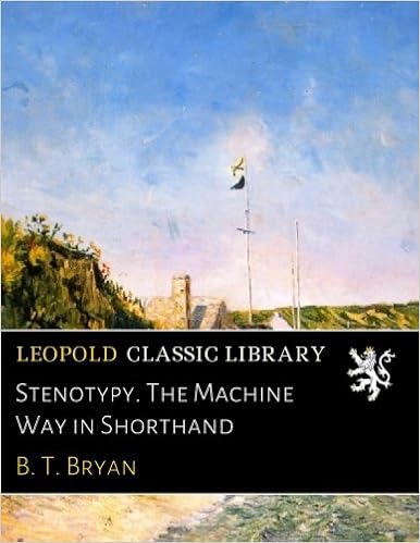 Stenotypy. The Machine Way In Shorthand Descargar ebooks PDF