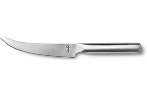 Starfrit Gourmet Steel - Cheese Knife - 5" Sharp Blade - Fork Tip - Stainless Steel