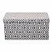 Otto & Ben Folding Toy Box Chest with SMART LIFT Top, Mid Century Upholstered Ottomans Bench Foot Rest, Moroccan Grey