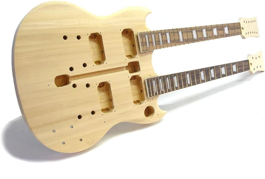 DIY 12-Saiten E-Gitarren-Bausatz – Lötfrei & Mit Ahornhals, Perfekt Zum Selberbauen