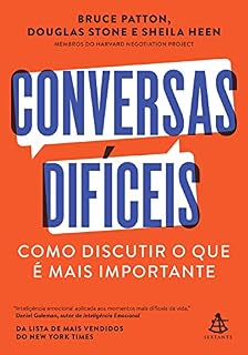 Livro Conversas difíceis: Como discutir o que é mais importante