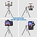 Phone Camera Tripod, UBeesize Compact Aluminum Tripod with Wireless Shutter Remote and Universal Phone Mount, Lightweight Small Portable Tripod Stand Holder for Camera, Compatible iPhone