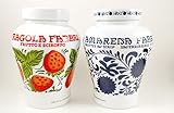 Fabbri Gift Set - 1 X Amarena Cherries (21 Ounce) + 1 X Amarena Strawberries (21 Ounce)