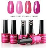 Gellen Soak Off UV LED Gel Nails Polish, New 6 Colors Series