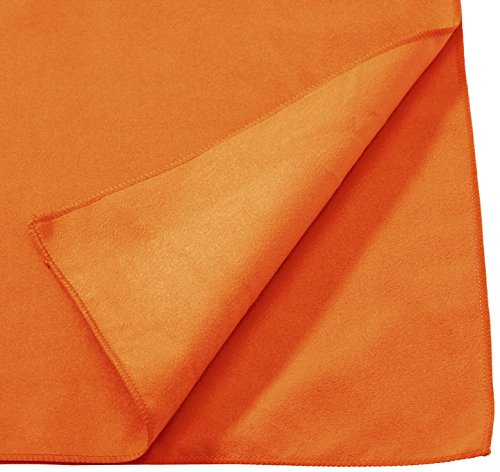 Amazon Basics Mikrofaser Badetuch , Orange, 180 x 90 cm – Bild 3