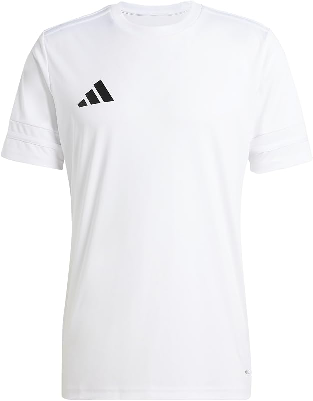 Homme Squadra25 Jersey Short Sleeve Shirt, White/White/Black, M — photo 1 sur 7