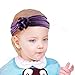 ZHW Baby Nylon Elastic Knotted Headbands Baby Head Wraps Baby Headbands Bows (8 -Color)