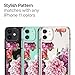 CYRILL Cecile Designed for Apple iPhone 11 Case (2019) Clear | TPU | PC | Bumper | Slim |Plastic - Rose Floral