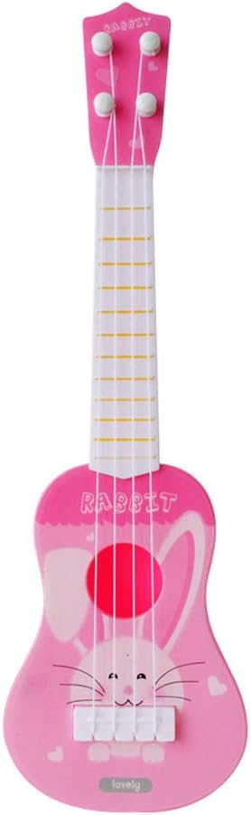 Amazon Co Jp ギター 子供用 おもちゃけ ウクレレ4弦高品質大人初心者入門 楽器かわいい 動物楽器玩具 知育玩具 ウサギ ワンサイズ ホーム キッチン