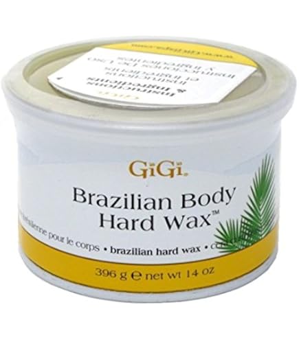 Amazon.com : Gigi Tin Brazilian Body Hard Wax 14 Ounce (414ml) (6