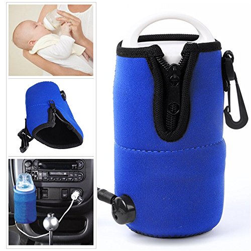 GD2016 Portable DC 12V in Car Baby Bottle Heater Portable Food Milk Travel Cup Warmer Heater