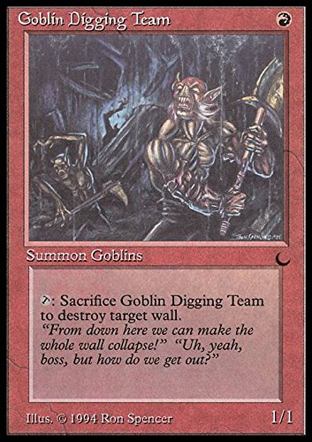 Magic: the Gathering - Goblin Digging Team - The Dark