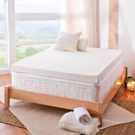 Spa Sensations Back to College 4 Memory Foam Mattress Topper, Twin XL by Product Spa Sensations
