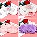 Onshine Unicorn Sleeping Mask 4Pack Soft Plush Blindfold Cute Unicorn Horn Sleep Mask Eye Mask for Girls Women Kids