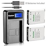 Kastar Compatible Battery and LCD USB Charger Replacement for Nikon EN-EL19 MH-66, Sony NP-BJ1 and Nikon Coolpix A100 S2700 S3500 S3600 S3700 S5200 S5300 S6600 S6700 S6800 S6900 S7000, Sony DSC-RX0