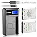 Kastar Compatible Battery and LCD USB Charger Replacement for Nikon EN-EL19 MH-66, Sony NP-BJ1 and Nikon Coolpix A100 S2700 S3500 S3600 S3700 S5200 S5300 S6600 S6700 S6800 S6900 S7000, Sony DSC-RX0 primary