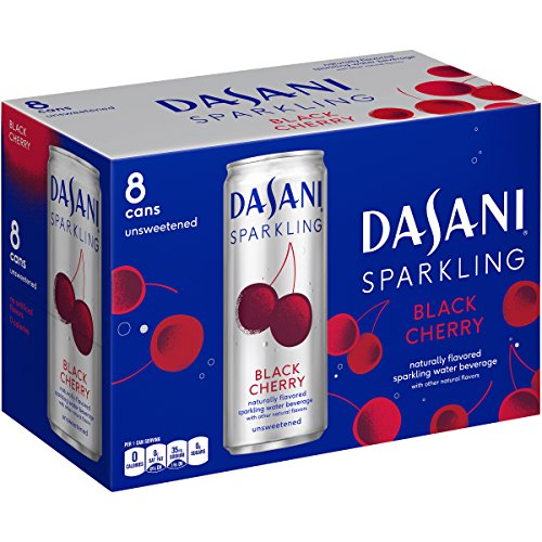 Dasani Sparkling Drinking Water, Black Cherry, 8 Count - Thumbnail 7