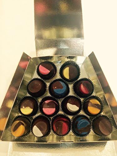 14 Piece VEGAN Dairy Free Dark Chocolate Signature Truffle Assortment