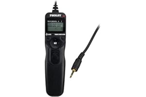 PHOLSY P6 Timer Remote Control Cable with Intervalometer for Panasonic S5, S1H, S1RM, S1R, S1M, S1, G95, G91, FZ10002, G9, GH