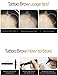 Nakeup Face 8 Days Tattoo EyeBrow No.02 Natural Brown, Long Lasting, Nutrition Care