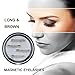 Longer False Magnetic Eyelashes -Cover the entire eyelids ,Cruelty Free, Dual Magnets, No Glue, Magic 3D Fake Lashes Extension - Ultra Soft & Natural Look & Handmade 4 Pieces