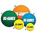 Us-Games Uncoated Economy Foam Balls