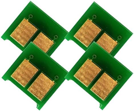 New Era Toner - 4 Toner Reset Chips for HP 124A (Q6000A, Q6001A, Q6002A, Q6003A) Color LaserJet CM1015 MFP, CM1017 MFP, 1600, 2600, 2600N, 2605 dn, 2605 dtn, 2605 - Refill